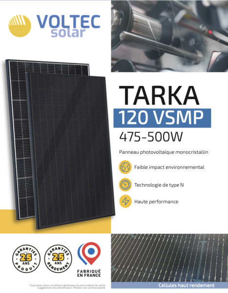 Voltec 500Wc TVA réduite 5,5% à Toulouse (31) !