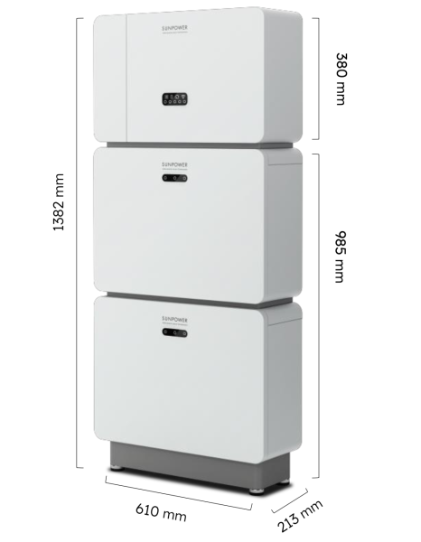 La batterie SUNPOWER RESERVE 4KWH vous permet de rester autonome face aux coupures de courant en Haute-Garonne à Colomiers (31) 