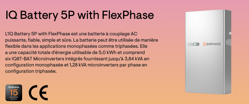 Installez une batterie IQ 5P FlexPhase 5 kWh à domicile en Haute-Garonne à Balma (31) avec Solaire Occitanie