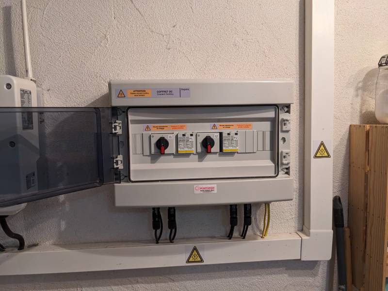 Couper coffret DC onduleur photovoltaique Toulouse