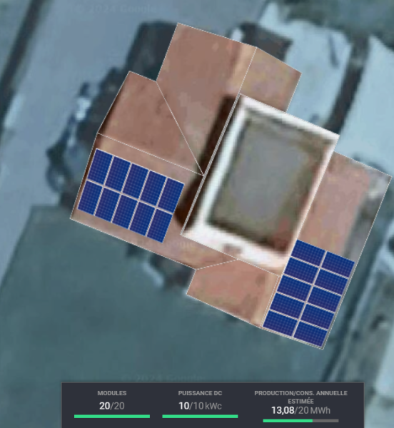 Découvrez cette double centrale solaire DualSun/Huawei pour l’auto-consommation et la revente du surplus de production photovoltaïque à côté de Montauban (82)