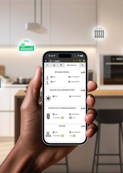 Comwatt GEN4, votre futur EMS pilote votre auto-consommation solaire en Occitanie à Gaillac (81)
