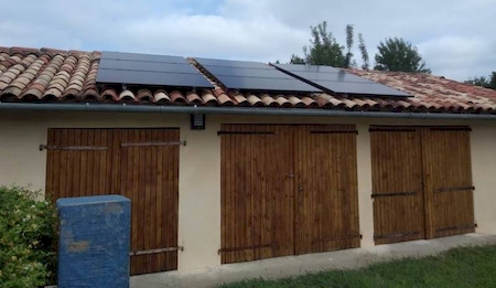 3kWc en autoconsommation nord de Toulouse