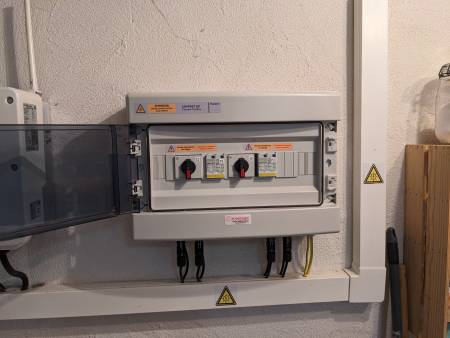 Couper coffret DC onduleur photovoltaique Toulouse